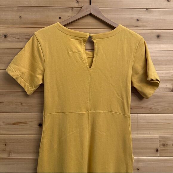 Daily Practice Size XSmall Delevan Ochre Yellow Dolman - Picture 7 of 13